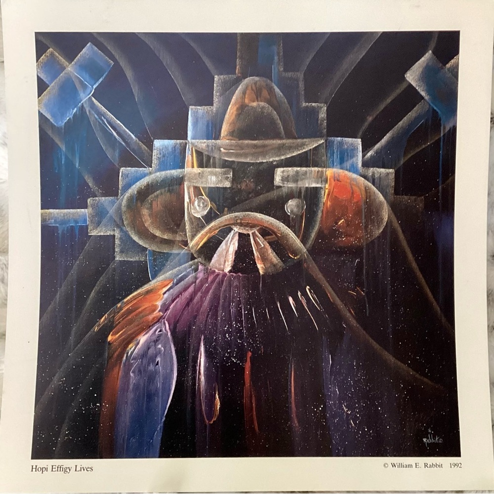Hopi Effigy Lives Print by Bill Rabbit